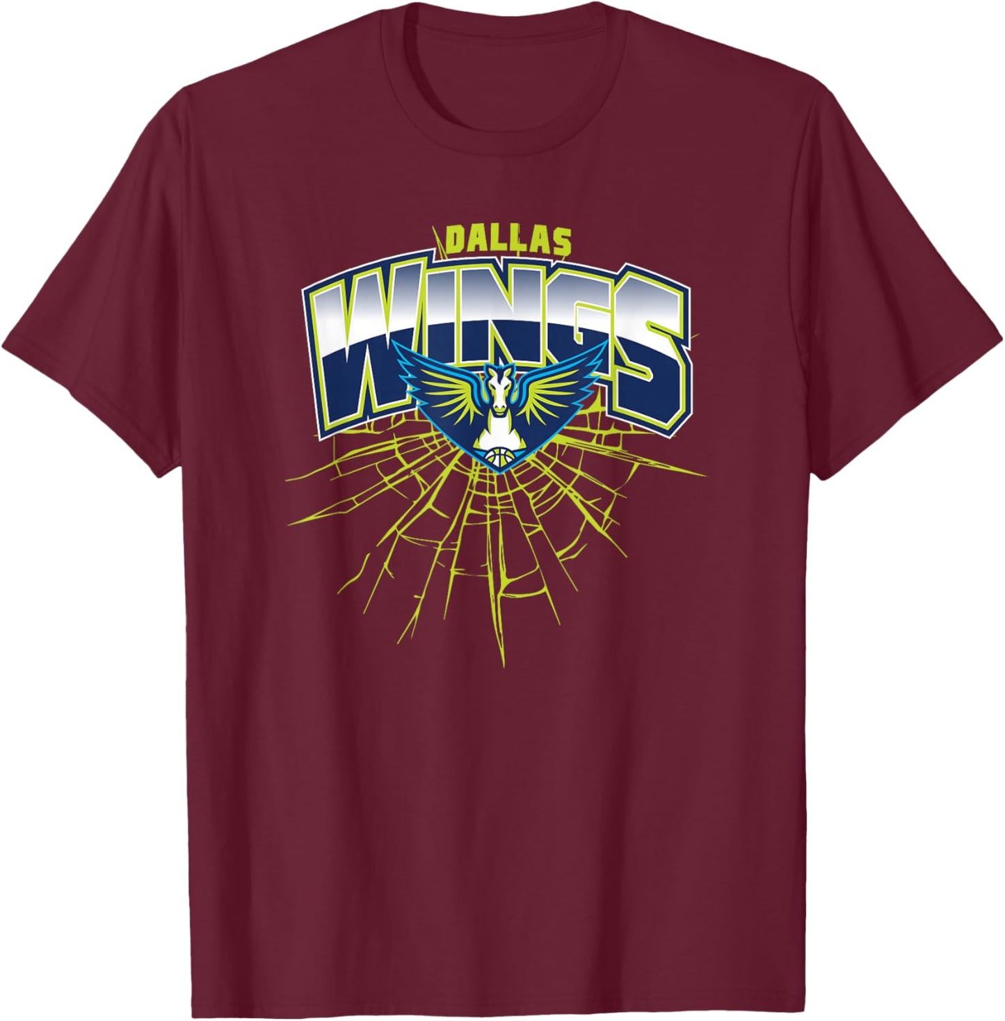 WNBA Dallas Wings Record Breaker T-Shirt - T-Shirt | Maroon