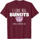 Funny Confectioner Baker Pâtissier Baking I Bundt Cake Mould T-Shirt - T-Shirt | Maroon