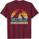 Abuelosaurus vintage retro para abuelo T-Shirt - T-Shirt | Maroon