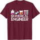 Biomedical Engineer - Biomedical Engineering Gift BME Outfit T-Shirt - T-Shirt | Maroon