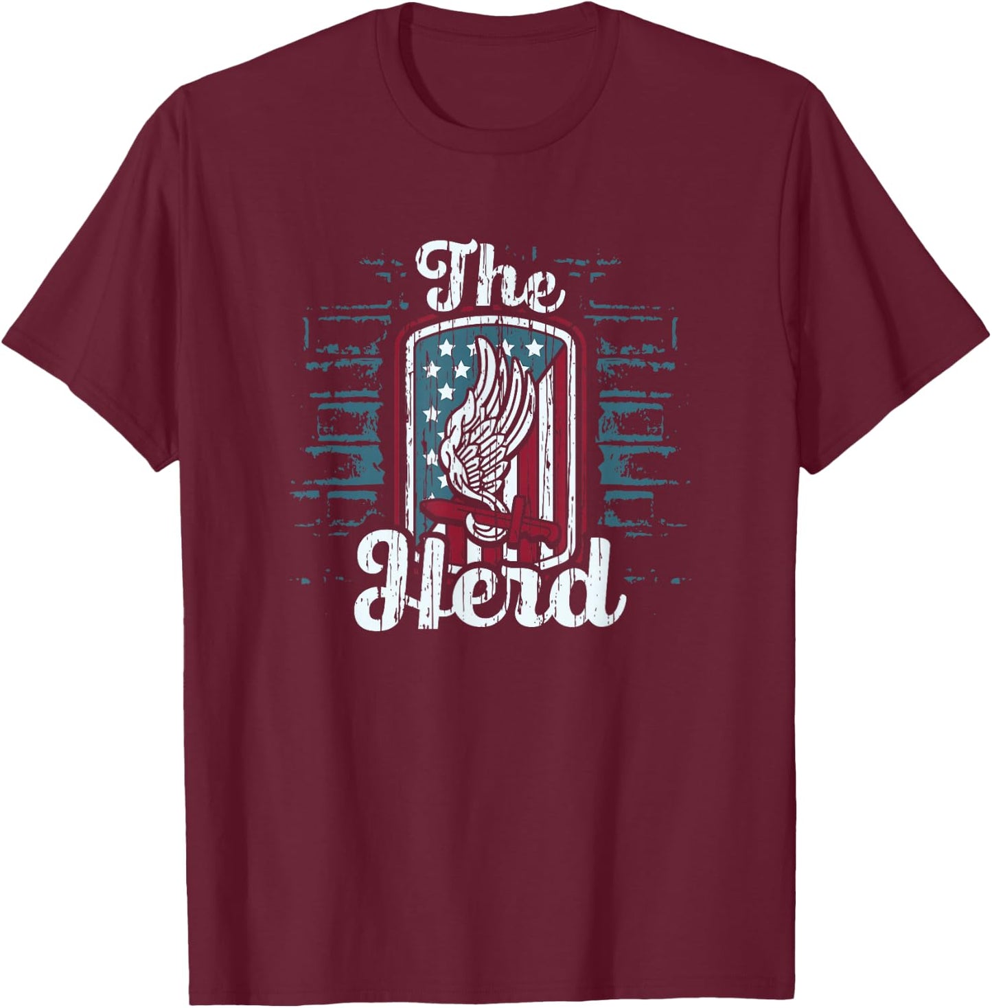173rd Airborne Brigade Combat Team T-Shirt - T-Shirt | Maroon