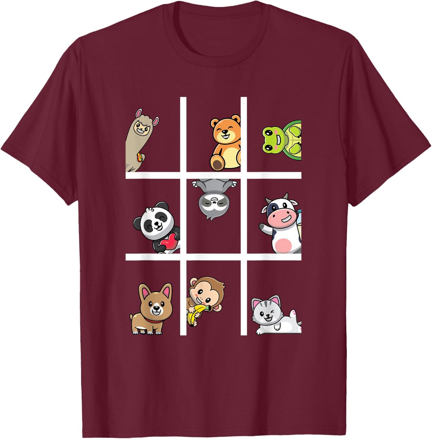 Orthodontist Animal Braces Boys Girls Kids Getting Braces T-Shirt - T-Shirt | Maroon