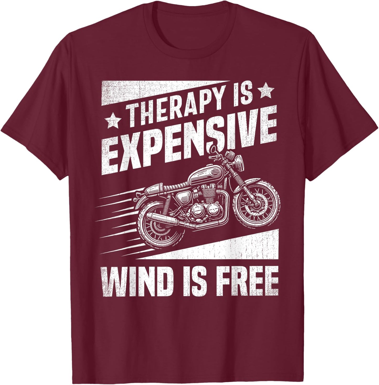 Cool Motorcycle Women Motorcycle Lovers Bike Rider T-Shirt - T-Shirt | Maroon