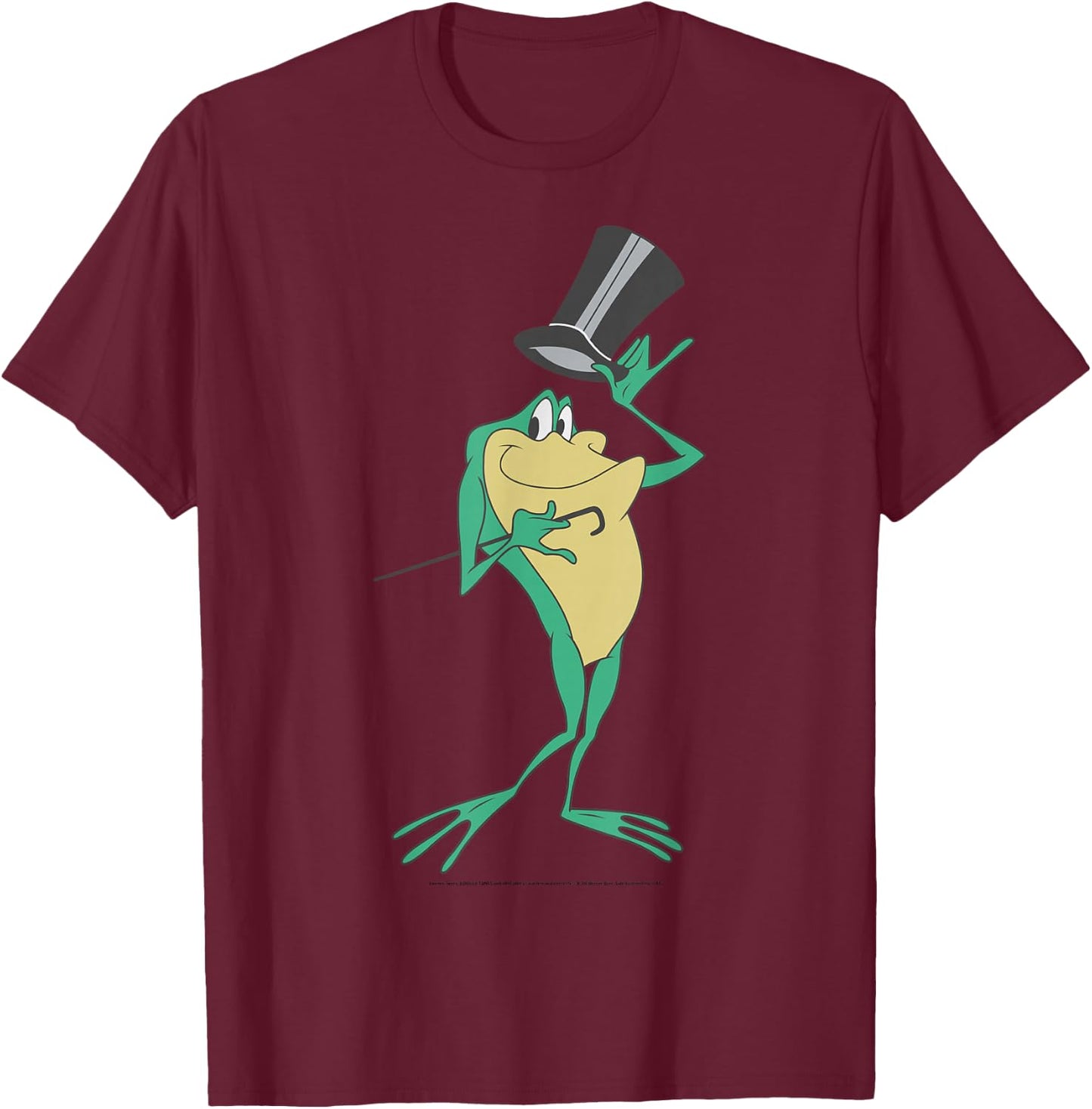 Looney Tunes Michigan J. Frog Simple Portrait T-Shirt - T-Shirt | Maroon