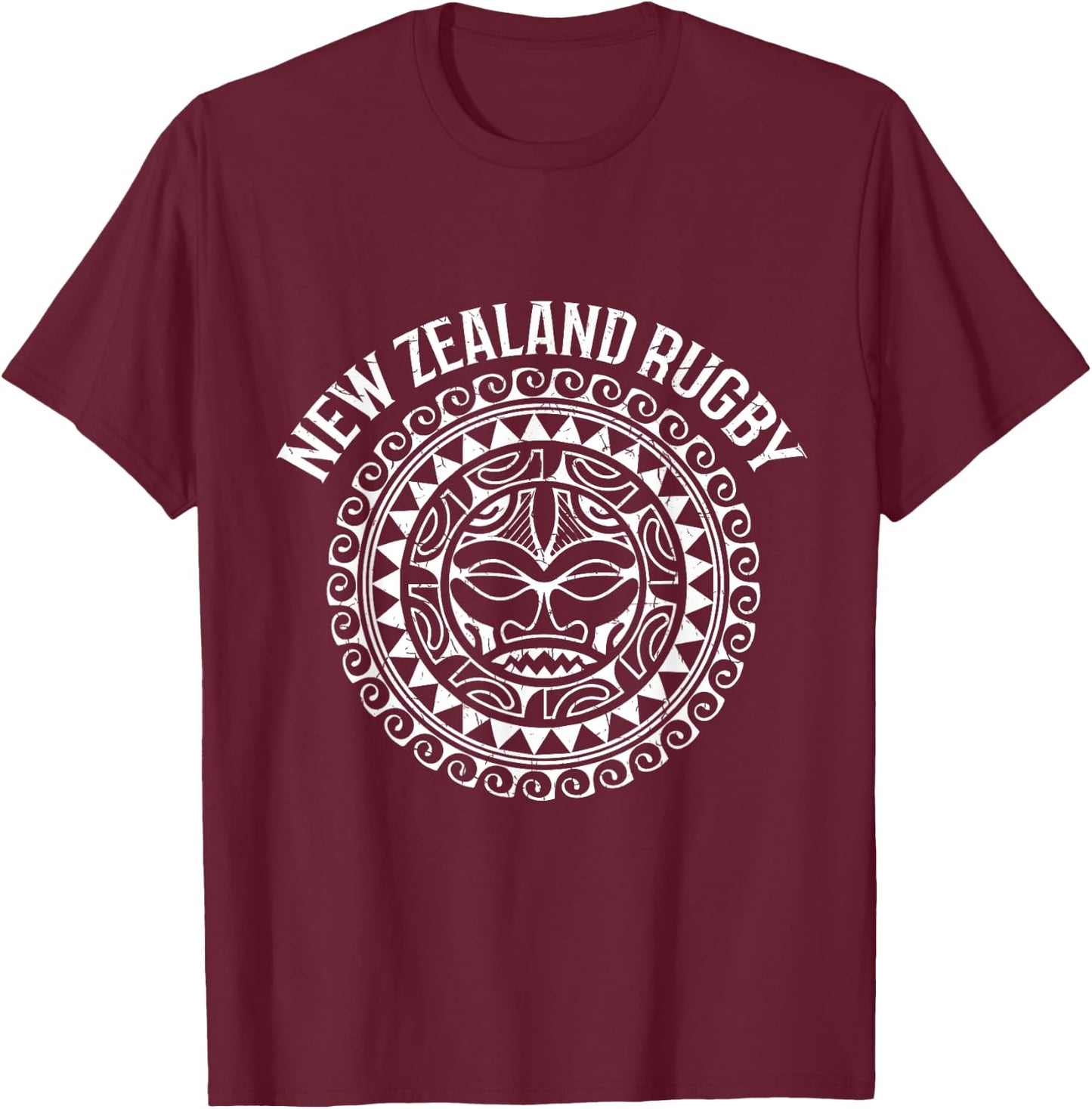 New Zealand Rugby New Zeeland Rugby Sport T-Shirt - T-Shirt | Maroon