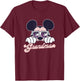 Disney Mickey and Friends Mickey Summer Vibes Grandma Logo T-Shirt - T-Shirt | Maroon