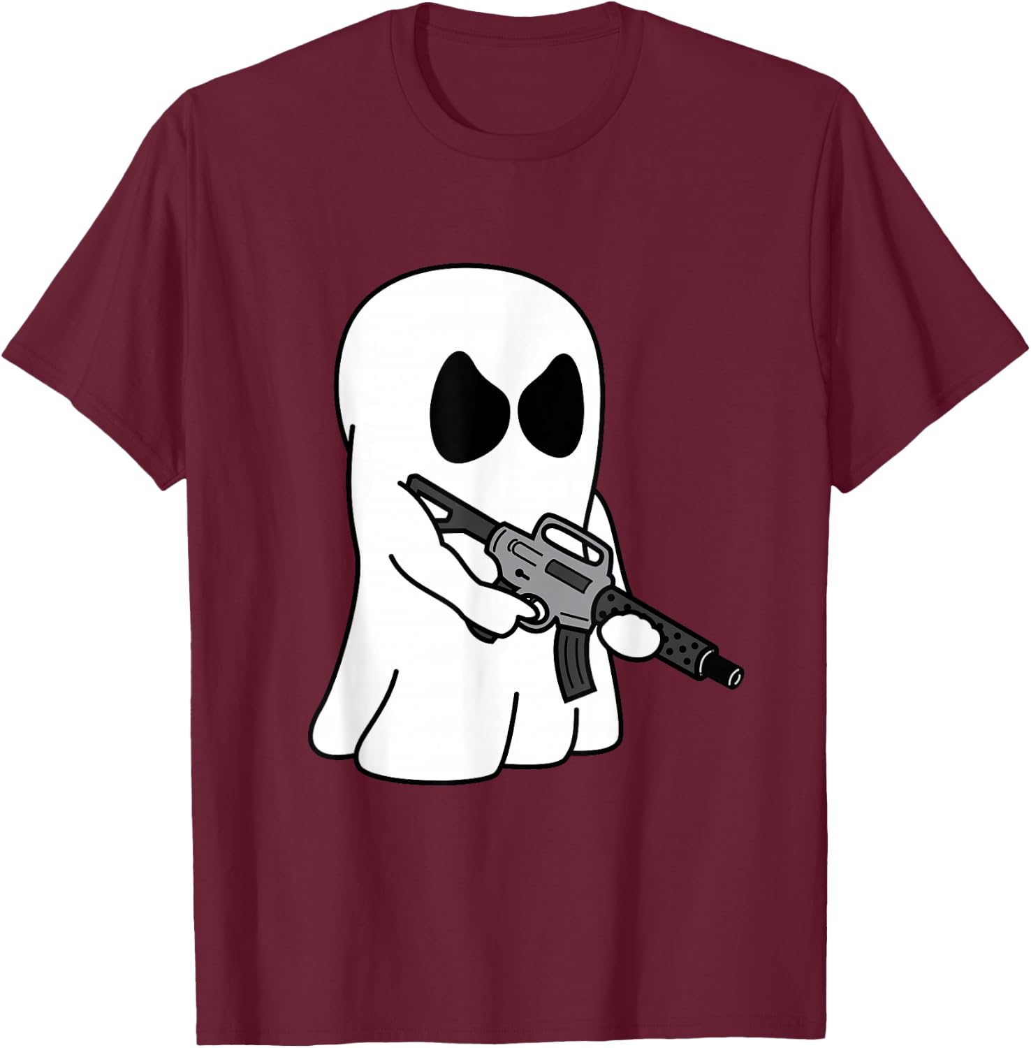 Ghost Gun T-Shirt - T-Shirt | Maroon