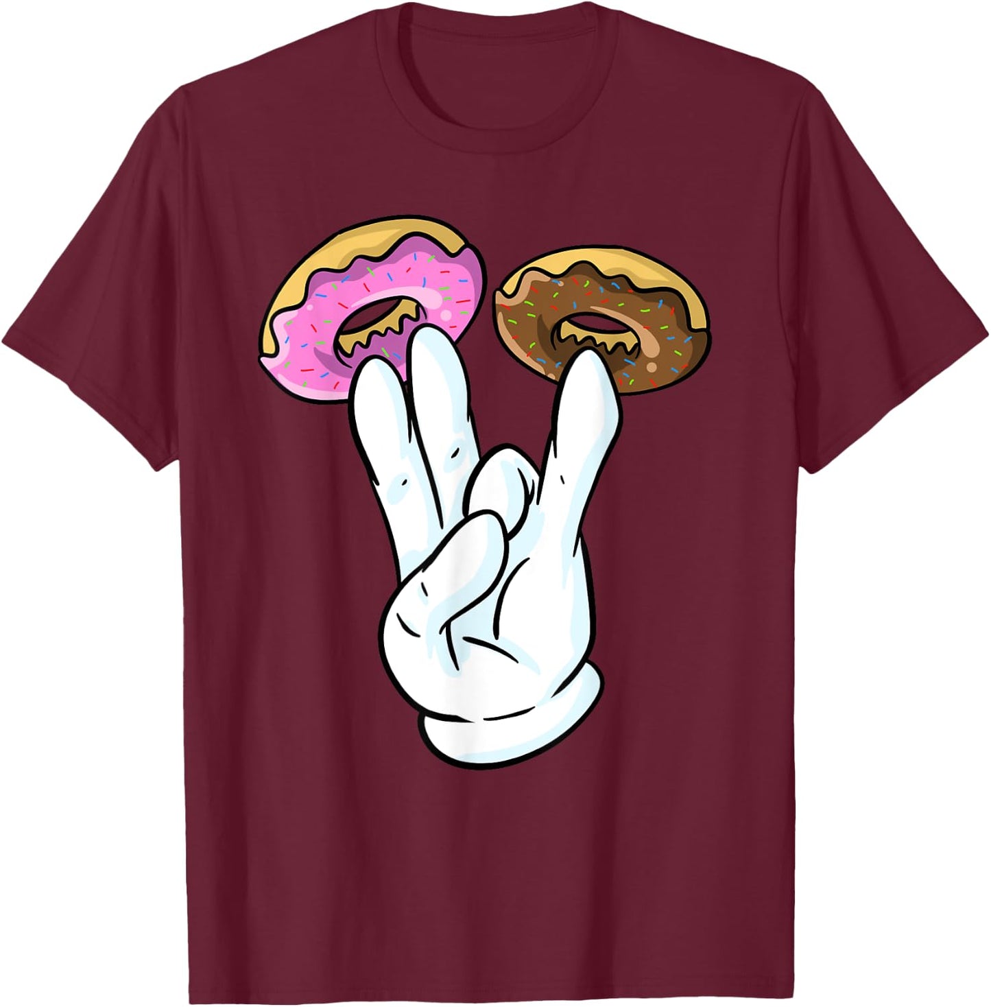 Funny Two In The Pink One In The Stink Gift Women T-Shirt - T-Shirt | Maroon