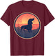 Dachshund Dachshund Teckel T-Shirt - T-Shirt | Maroon