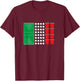 Beer Pong Italy Flag Italian Beerpong Italia T-Shirt - T-Shirt | Maroon
