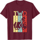 2 Year Old Garbage Truck Birthday Boy Girl 2nd birthday T-Shirt - T-Shirt | Maroon