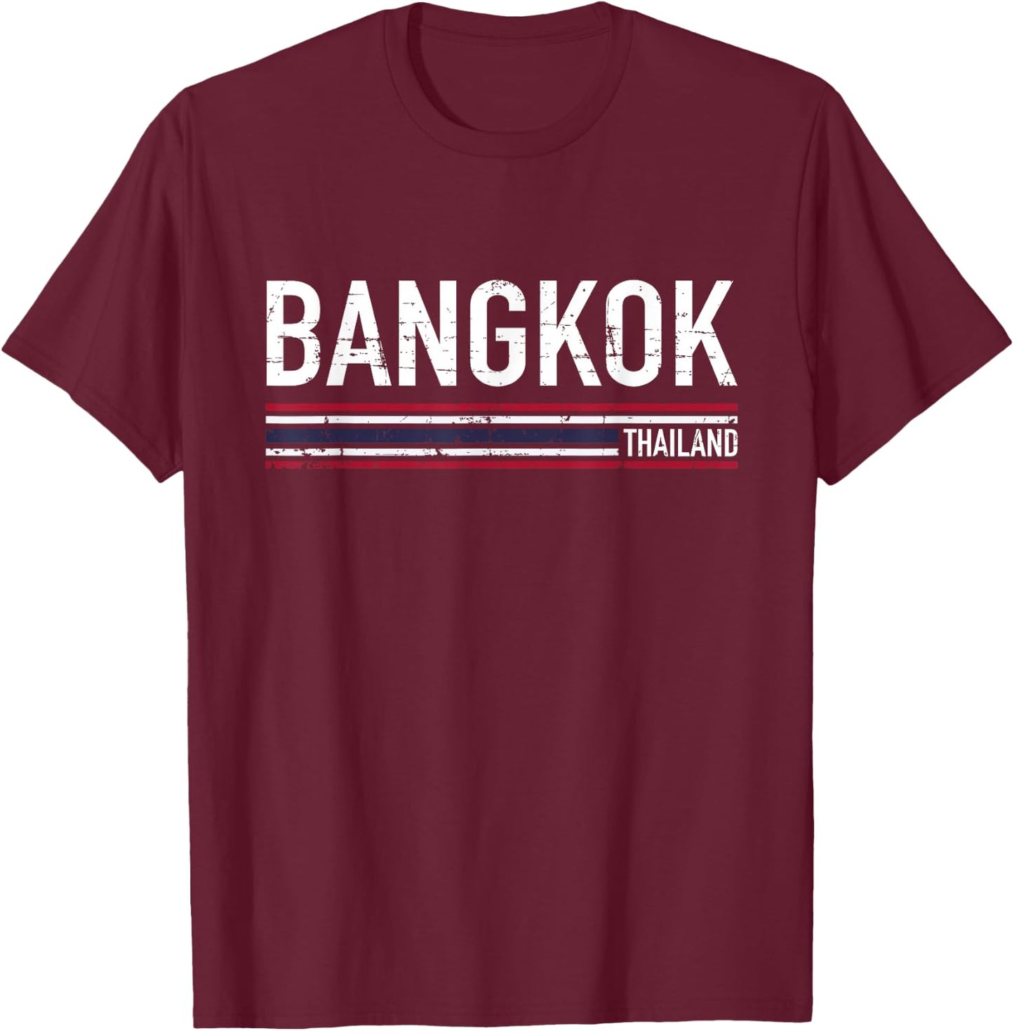 Bangkok Thailand T-Shirt - T-Shirt | Maroon