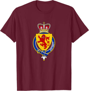 Lawler Coat of Arms - Family Crest T-Shirt - T-Shirt | Maroon