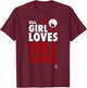 Trea Turner This Girl Loves Gameday T-Shirt - T-Shirt | Maroon