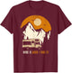 Home is where i park my caravan funny camper shirt T-Shirt - T-Shirt | Maroon