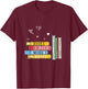 Funny Book Lover Gift Bibliophile Reading T-Shirt - T-Shirt | Maroon