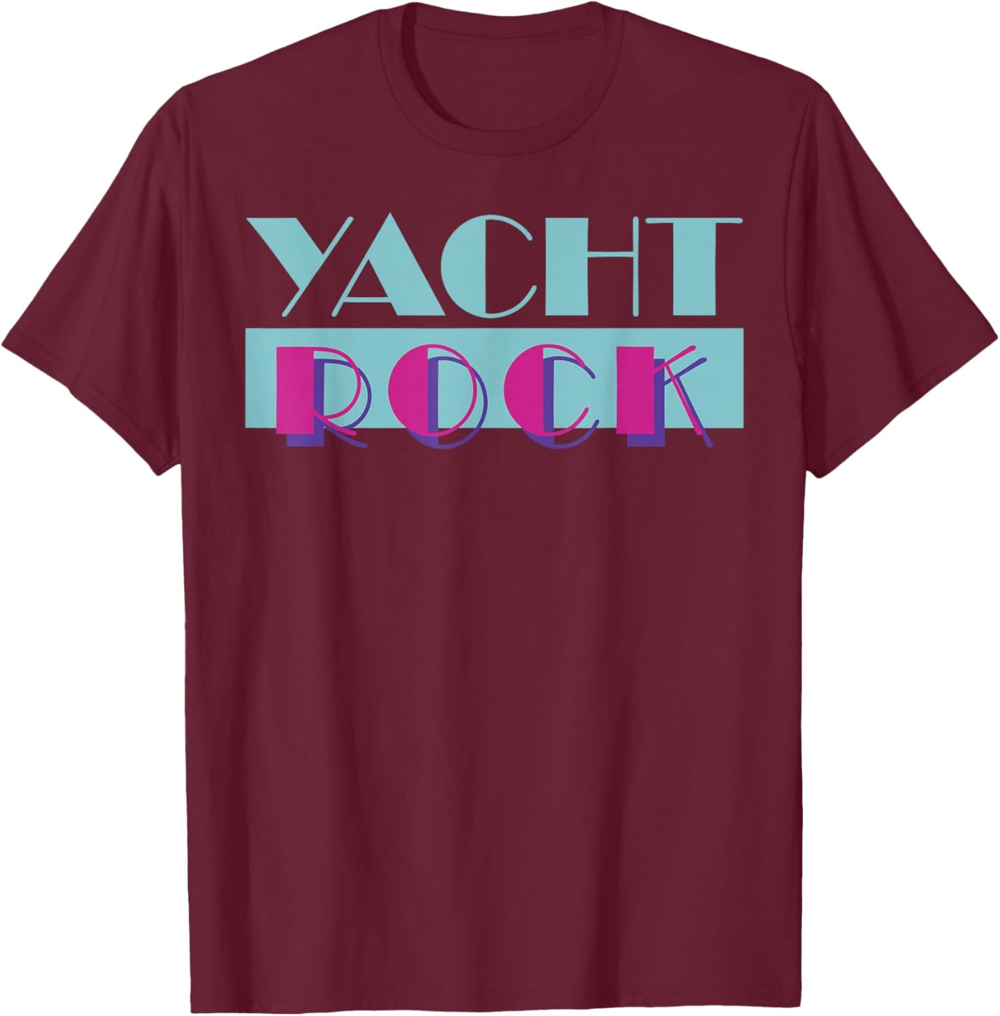 Yacht Rock T-Shirt - T-Shirt | Maroon