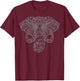Positive Yoga Elephant T-Shirt - T-Shirt | Maroon