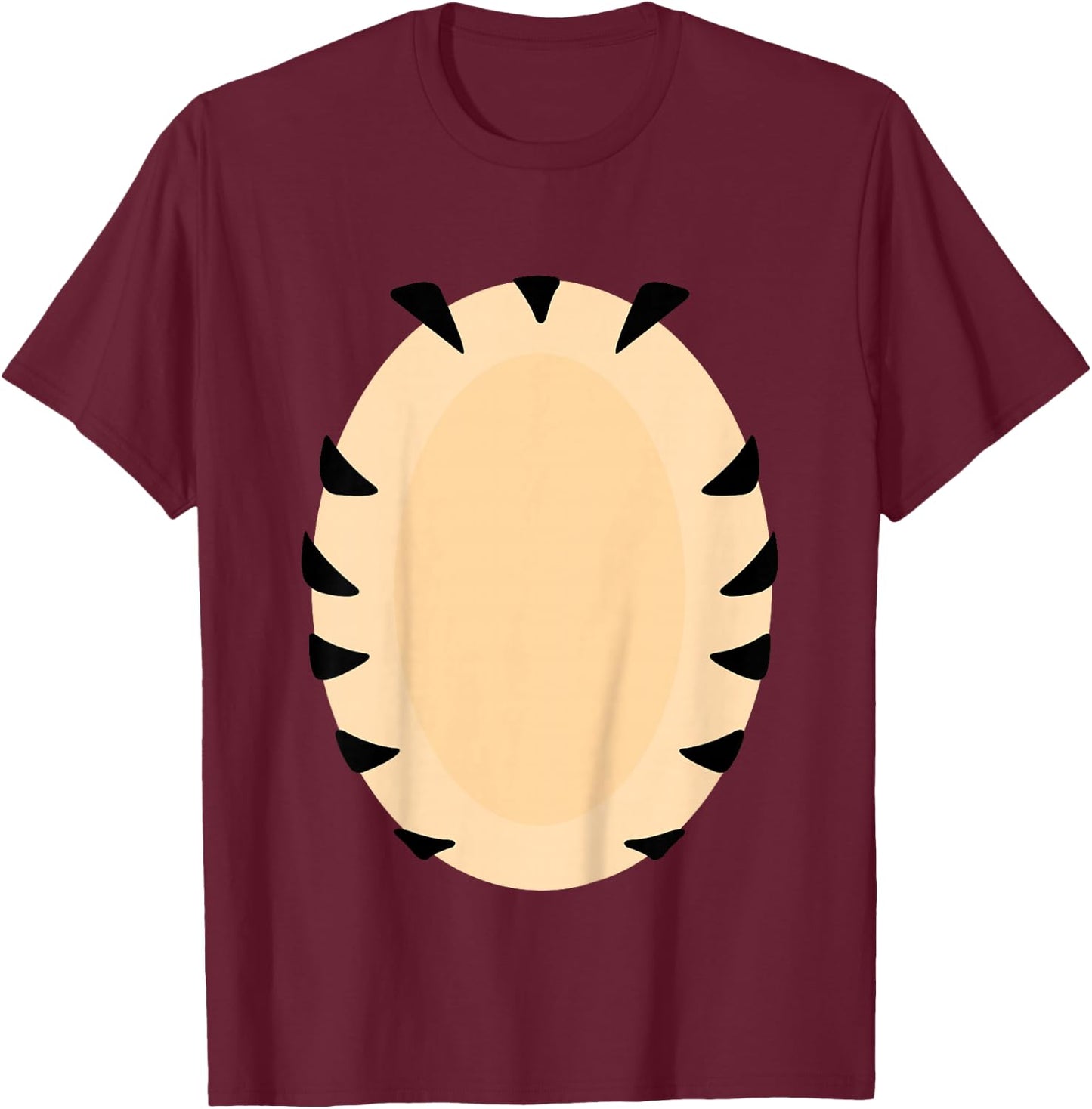 Kids Tiger Costume Kids Children Orange Boy Girl DIY T-Shirt - T-Shirt | Maroon