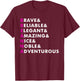 Breanna Name Shirt Personalized Gift T-Shirt - T-Shirt | Maroon
