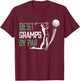 Best Gramps By Par Father's Day Gifts Golf Lover T-Shirt - T-Shirt | Maroon
