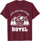 Five Billion Star Hotel T-Shirt - T-Shirt | Maroon