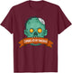 Zombies Ate My Pancreas - T1D Diabetic Diabetes Awareness T-Shirt - T-Shirt | Maroon