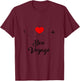 Casual Flight Travel Vacation Cruise Trip Bon Voyage T-Shirt - T-Shirt | Maroon
