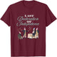 Bachelorette Party Theme - Last Declaration of Independence T-Shirt - T-Shirt | Maroon