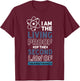 Quantum Physics Pun Second Law Thermodynamics T-Shirt - T-Shirt | Maroon