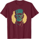 Frankenstein Monster Halloween Classic Horror Flick Costume T-Shirt - T-Shirt | Maroon