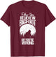 Funny Sasquatch Cryptid Quote Either You Believe In Bigfoot T-Shirt - T-Shirt | Maroon