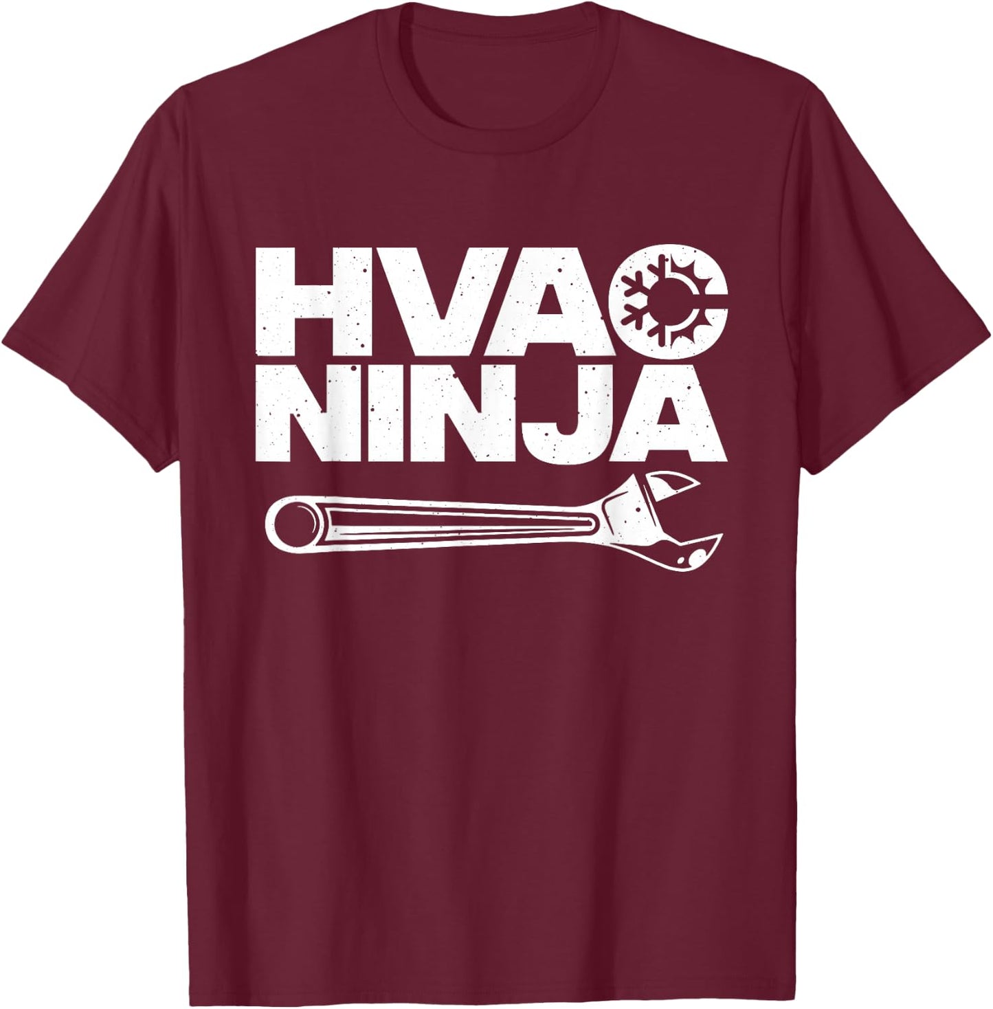 Funny HVAC Gift Cool Technician Air Condition Lover T-Shirt - T-Shirt | Maroon