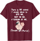 Moluccan Cockatoo Parrot Biting, Shitting, Screaming T-Shirt - T-Shirt | Maroon