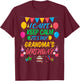 I Can't Keep Calm It's My Grandma Birthday T-Shirt - T-Shirt | Maroon
