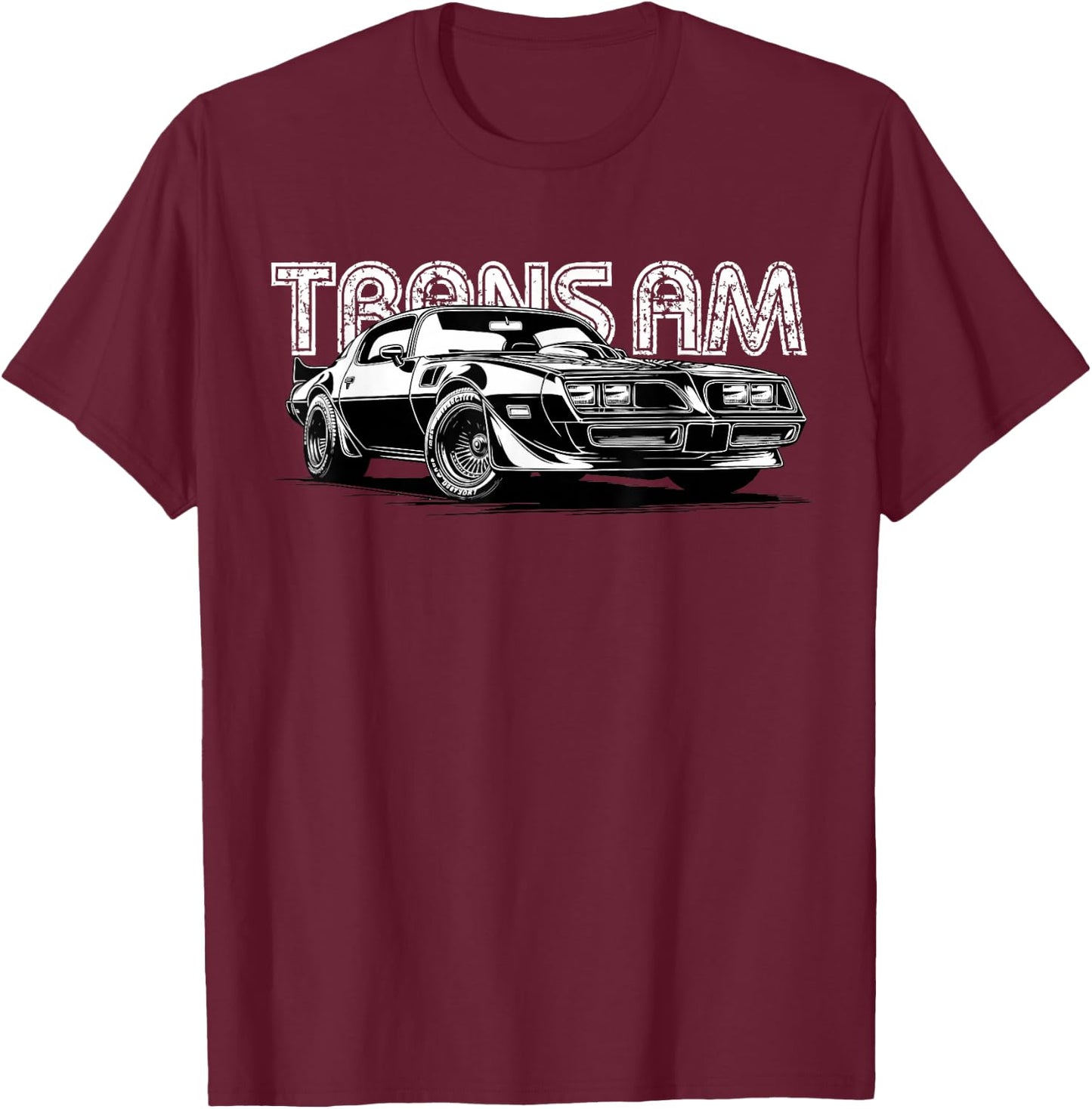 Trans Am Muscle Car American Muscle Trans Am Nation T-Shirt - T-Shirt | Maroon