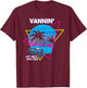 Vanlife Vannin - Vandweller Van Life Vannin T-Shirt - T-Shirt | Maroon