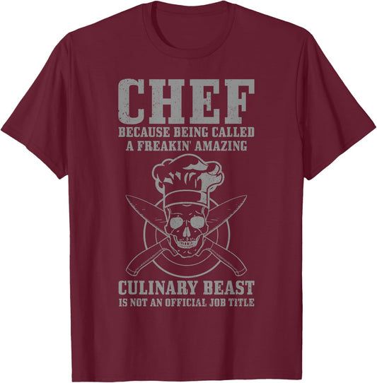 Koch Funny Cooking Gift T-Shirt - T-Shirt | Maroon