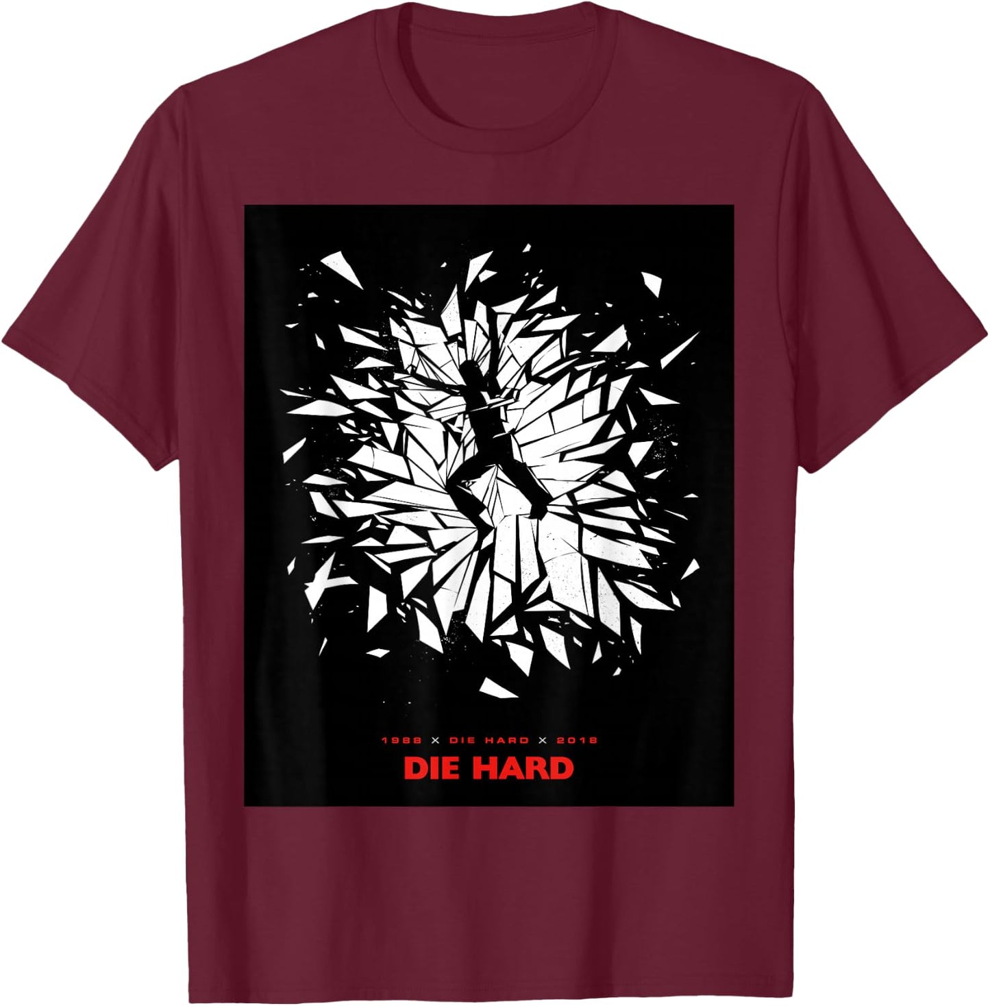 The Hard Movie Shattered Glass T-Shirt - T-Shirt | Maroon