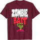 Zombie Bait Reaching From the Grave Funny Halloween Zombie T-Shirt - T-Shirt | Maroon