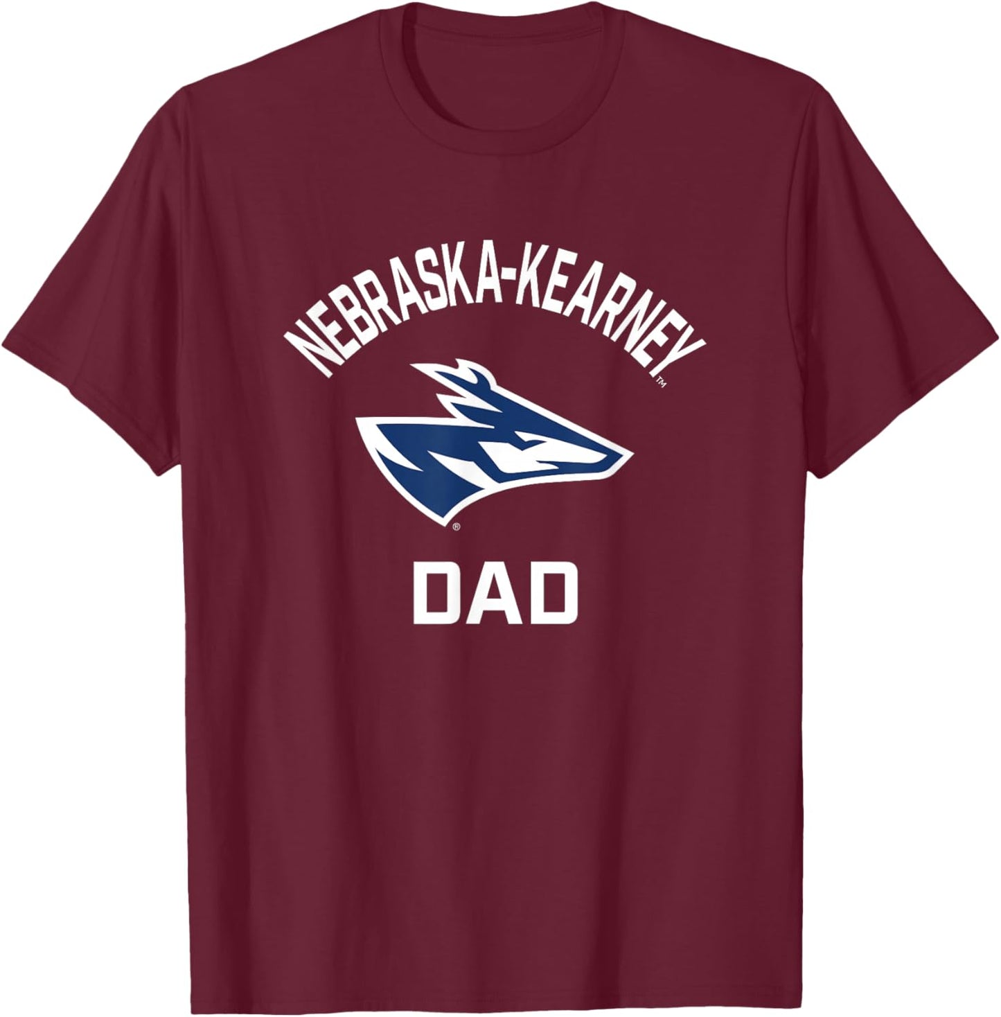 University of Nebraska at Kearney Lopers Arched Dad T-Shirt - T-Shirt | Maroon