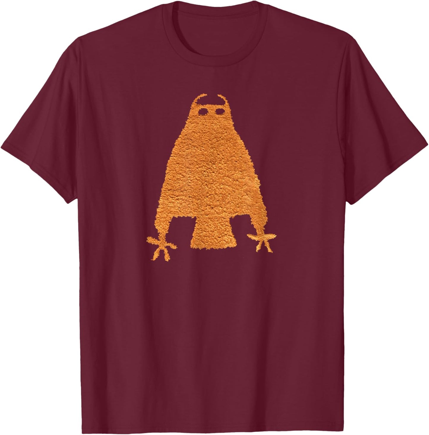 Owl petroglyph. T-Shirt - T-Shirt | Maroon