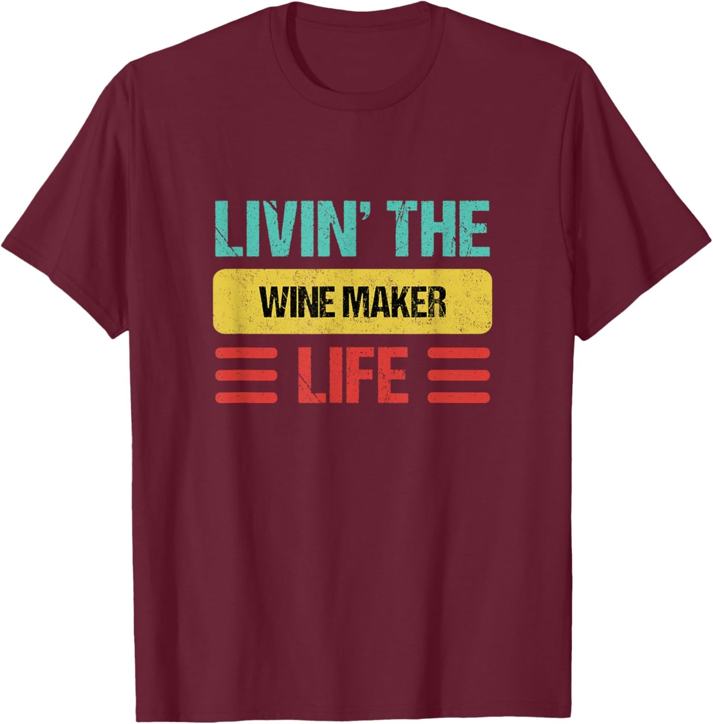 Wine Maker T-Shirt - T-Shirt | Maroon