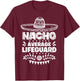 Nacho Average Lifeguard Fun Gift Cinco De Mayo T-Shirt - T-Shirt | Maroon