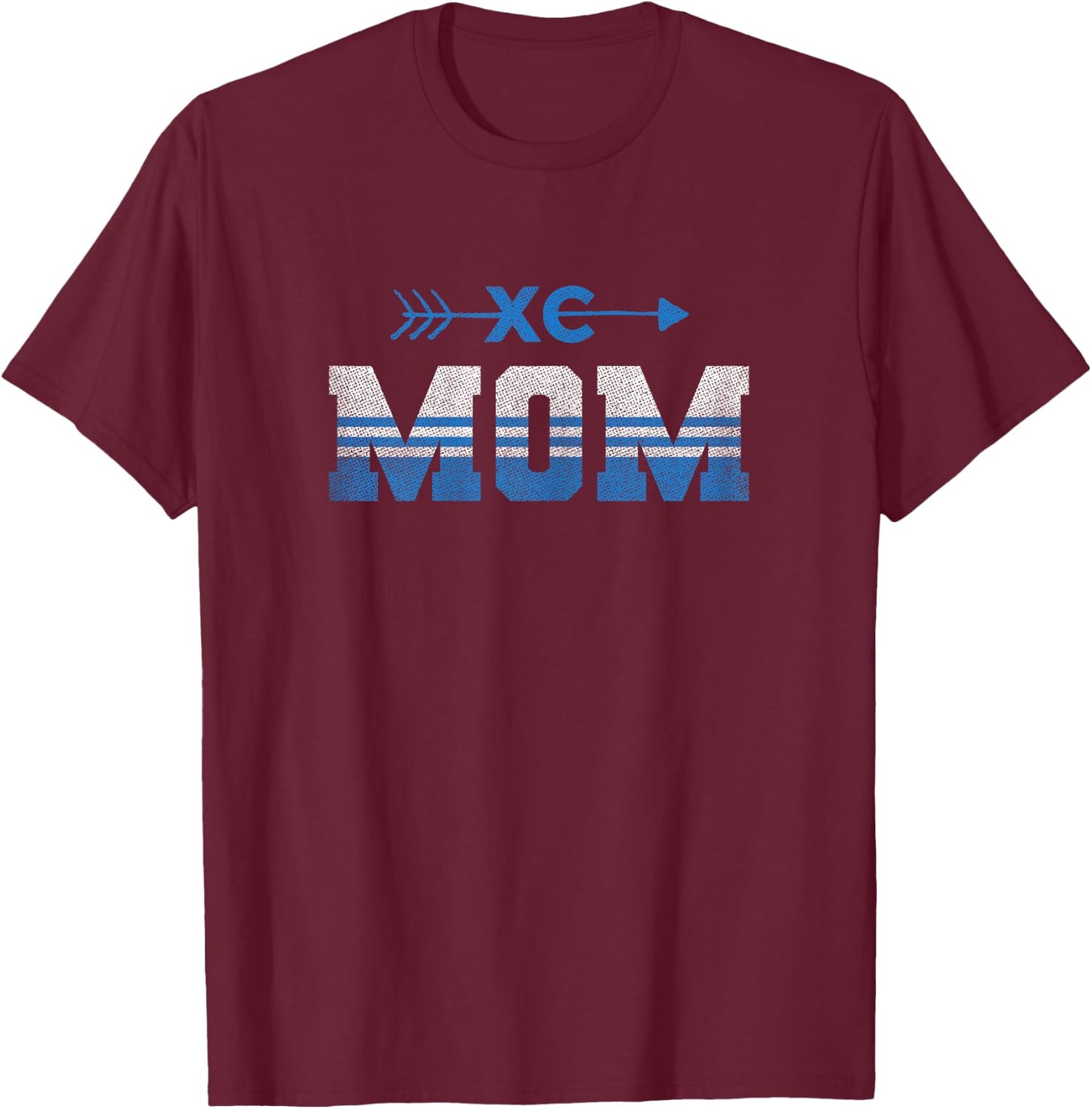 XC Mum Cross Mountain Bike Mom Gift T-Shirt - T-Shirt | Maroon