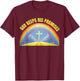 Christian Religious Faith Rainbow God Keeps His Promises T-Shirt - T-Shirt | Maroon