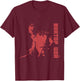 Wiktor Zoi Rock Musician Russia Cinema USSR T-Shirt - T-Shirt | Maroon