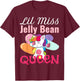 Easter Shirt for Girls Youth Kids Jelly Bean Funny Gift T-Shirt - T-Shirt | Maroon