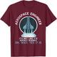 Aerospace Engineer Rocket Science Scientist Engineering T-Shirt - T-Shirt | Maroon