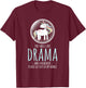 Sarcastic Shirt Smell Like Drama Get Out My Bubble Unicorn T-Shirt - T-Shirt | Maroon